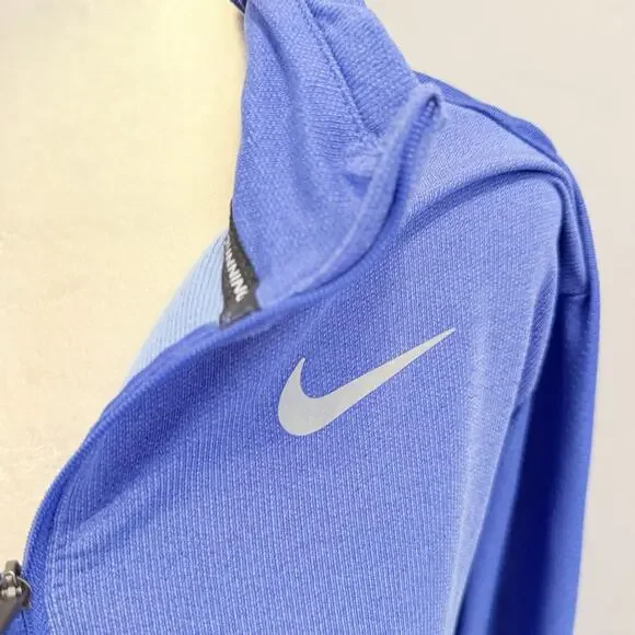 Nike Element TOP HALF ZIP Running LONG SLEEVE SHIRT PULLOVER Medium (A0125) - Picture 2 of 5